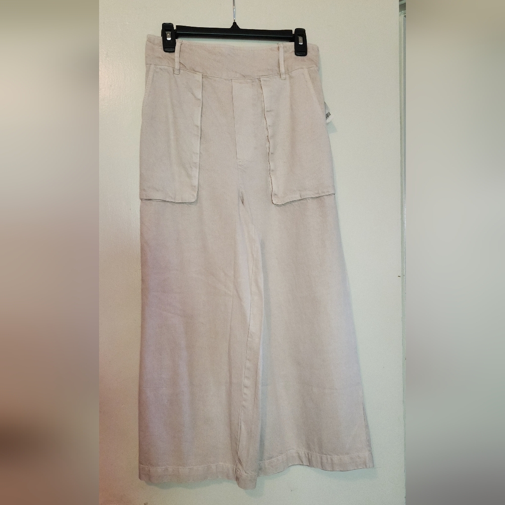 Young Fabulous & Broke Cream Wide-Leg Pants